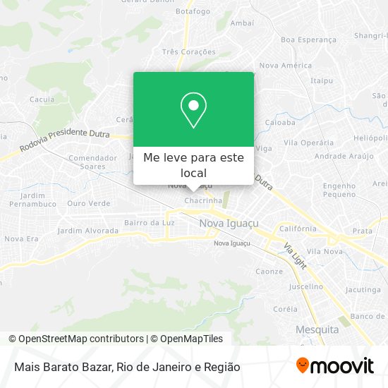 Mais Barato Bazar mapa