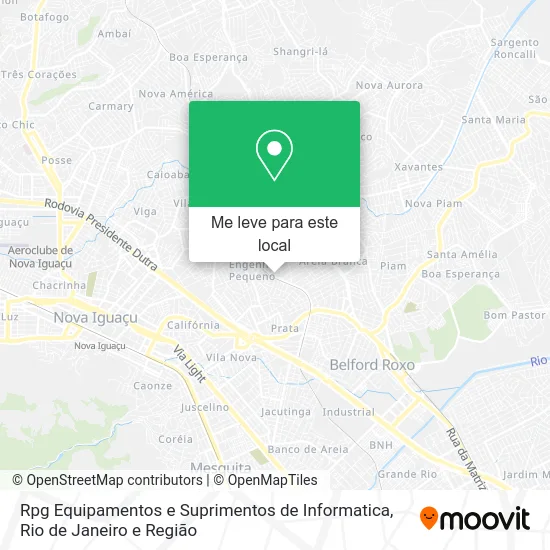 Rpg Equipamentos e Suprimentos de Informatica mapa