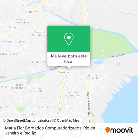 Maria Flor Bordados Computadorizados mapa