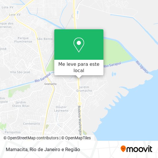 Mamacita mapa