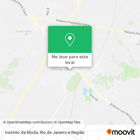 Instinto da Moda mapa