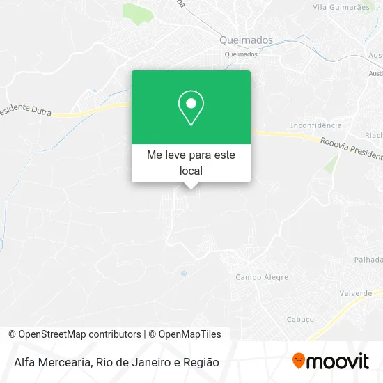 Alfa Mercearia mapa
