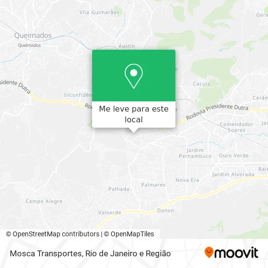 Mosca Transportes mapa