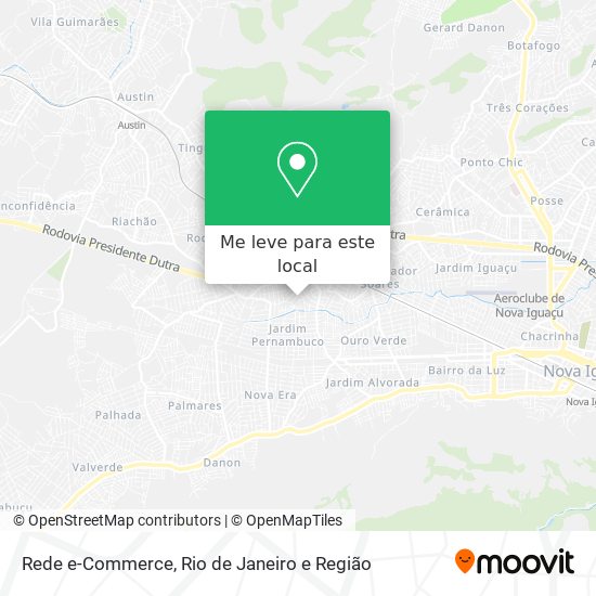 Rede e-Commerce mapa