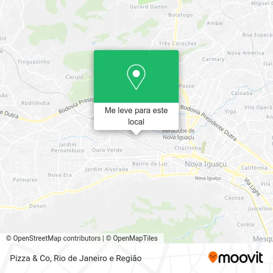 Pizza & Co mapa