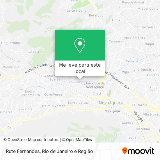 Rute Fernandes mapa