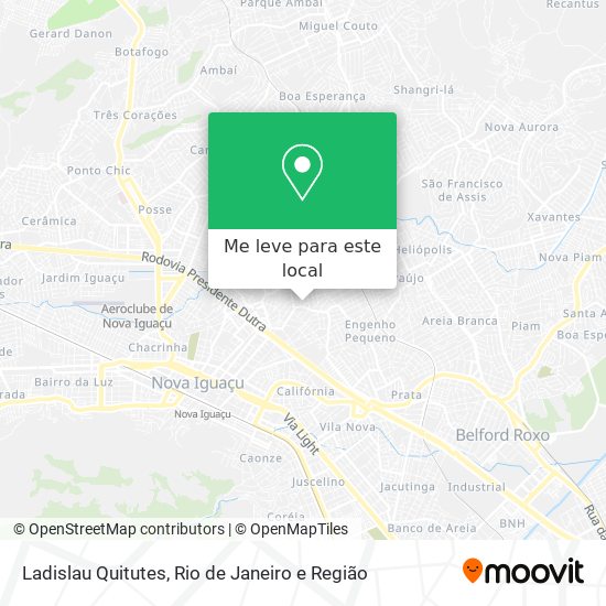 Ladislau Quitutes mapa