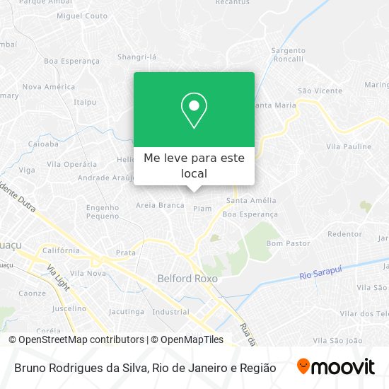 Bruno Rodrigues da Silva mapa