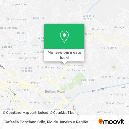 Rafaella Ponciano Stilo mapa