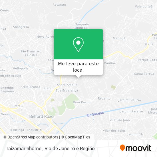 Taizamarinhomei mapa