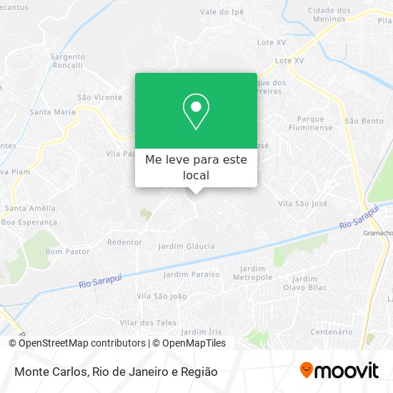 Monte Carlos mapa