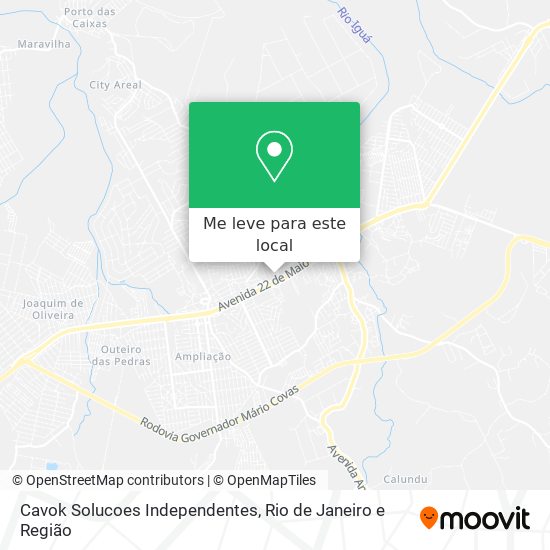 Cavok Solucoes Independentes mapa