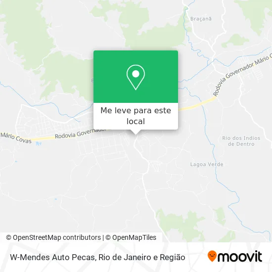 W-Mendes Auto Pecas mapa