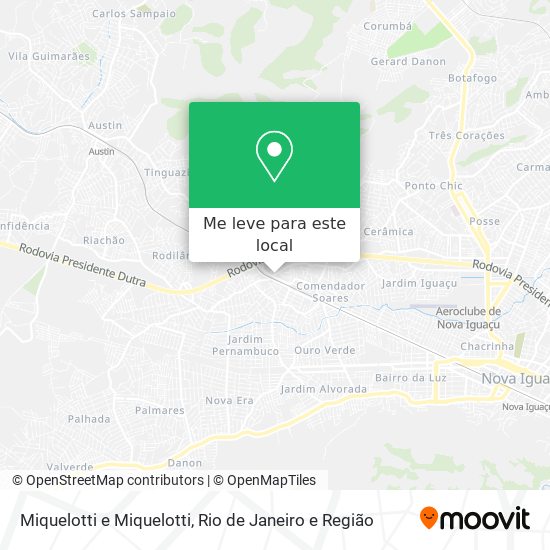 Miquelotti e Miquelotti mapa