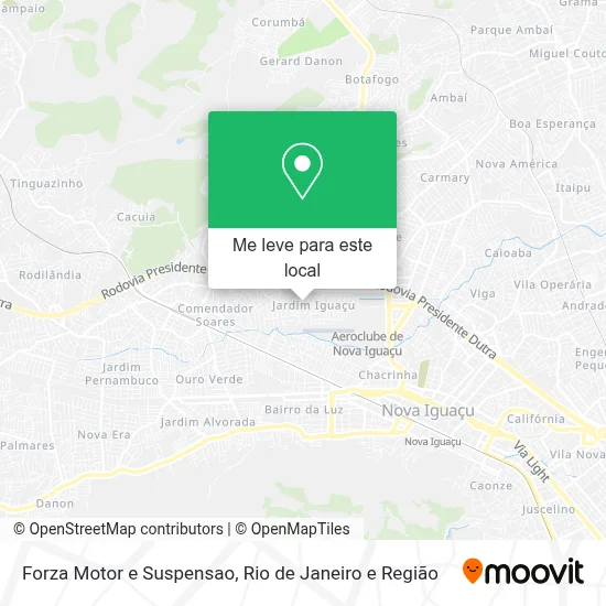 Forza Motor e Suspensao mapa