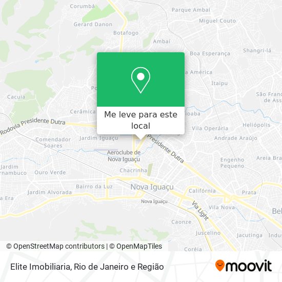 Elite Imobiliaria mapa