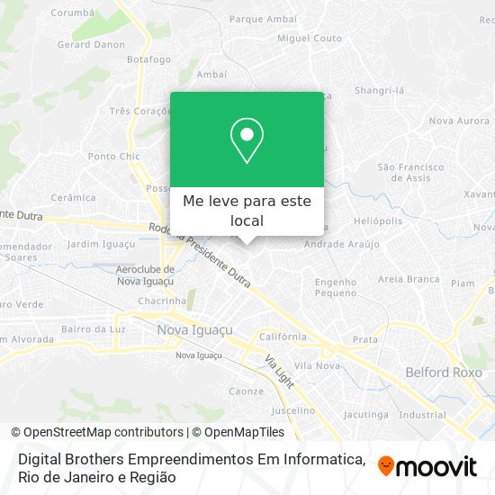 Digital Brothers Empreendimentos Em Informatica mapa