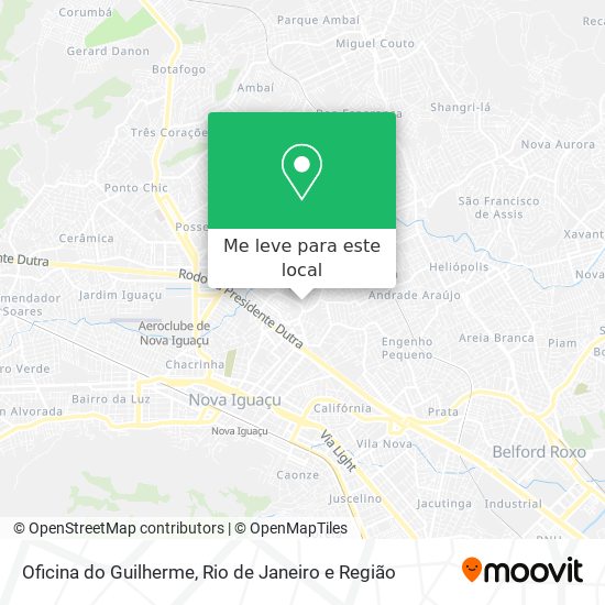 Oficina do Guilherme mapa