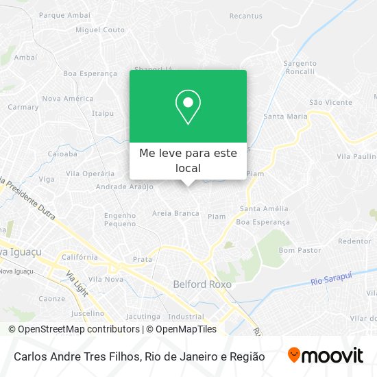 Carlos Andre Tres Filhos mapa