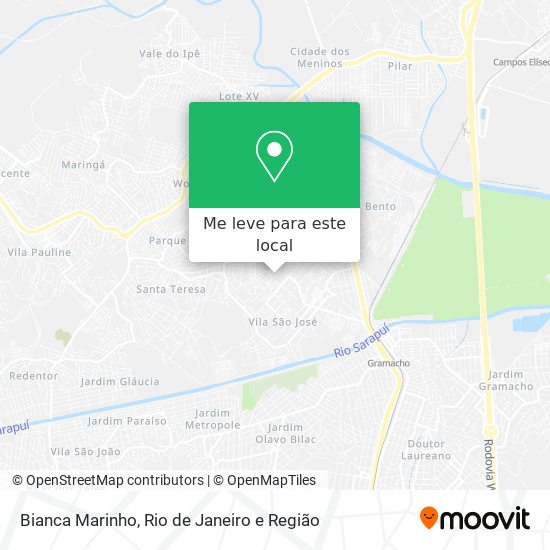 Bianca Marinho mapa