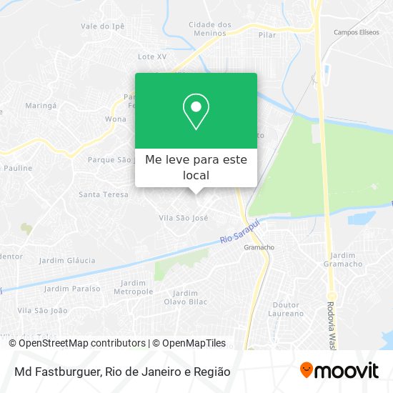 Md Fastburguer mapa