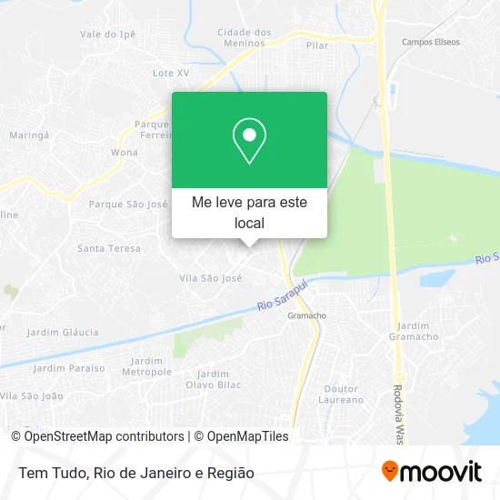 Tem Tudo mapa