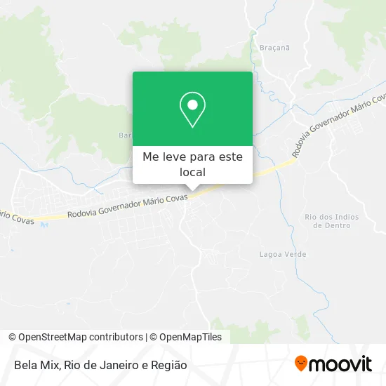 Bela Mix mapa