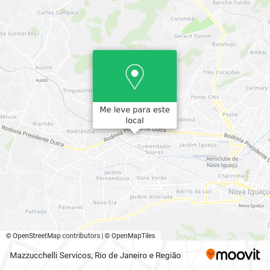 Mazzucchelli Servicos mapa