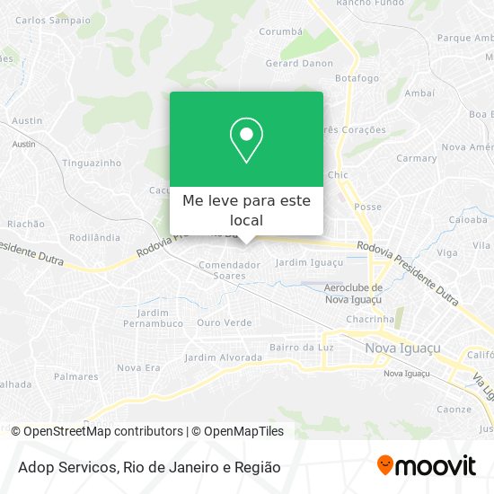 Adop Servicos mapa