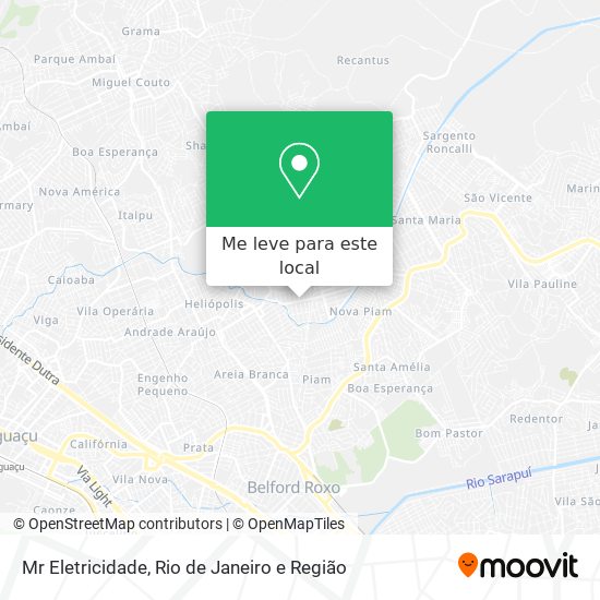 Mr Eletricidade mapa