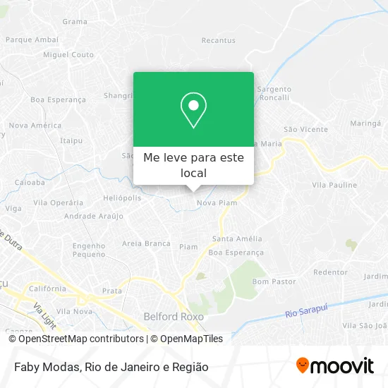 Faby Modas mapa