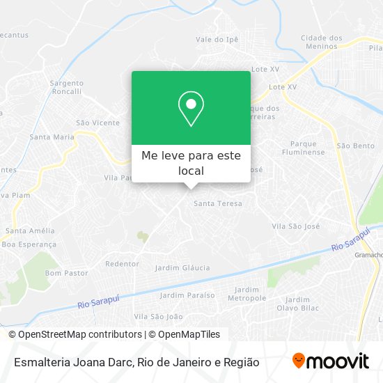 Esmalteria Joana Darc mapa