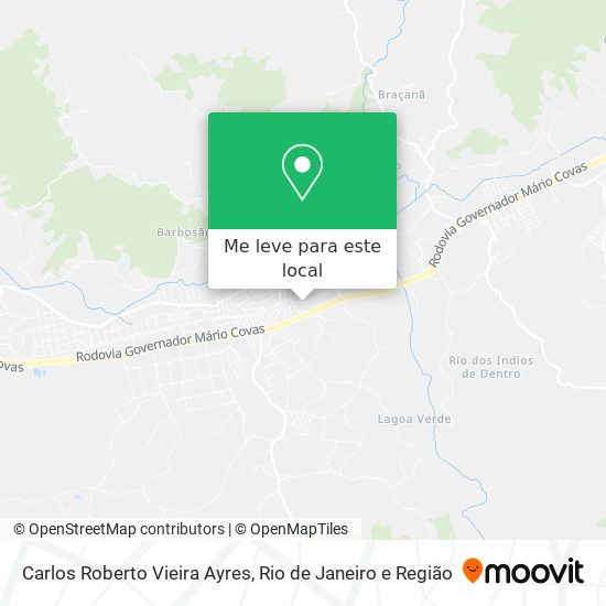 Carlos Roberto Vieira Ayres mapa