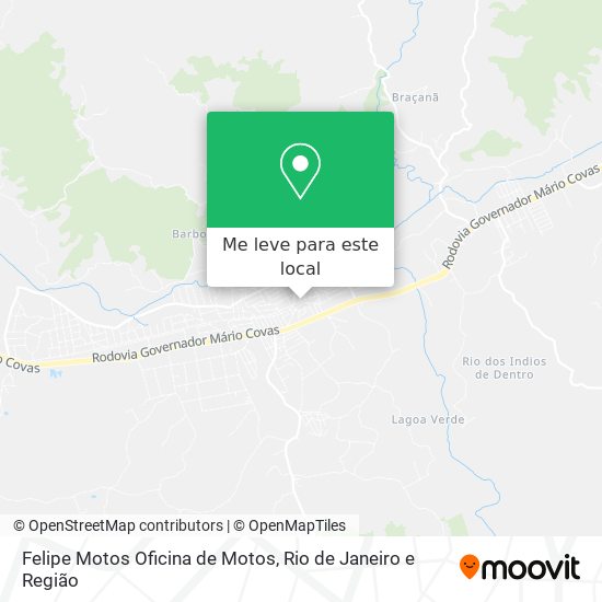 Felipe Motos Oficina de Motos mapa