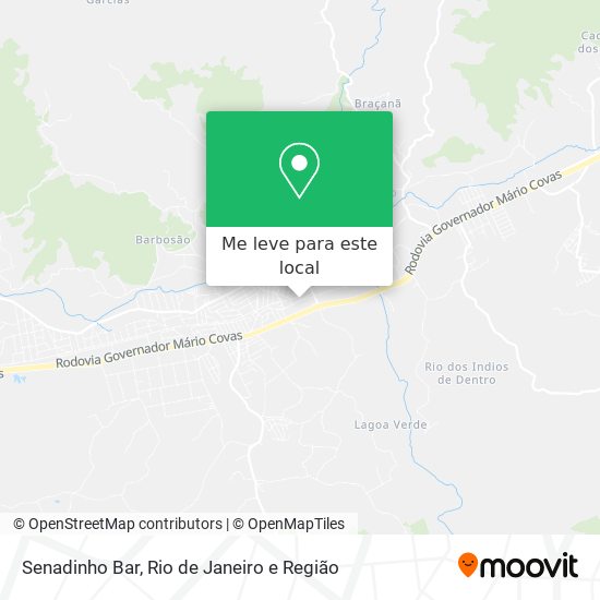 Senadinho Bar mapa