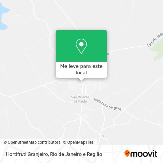 Hortifruti Granjeiro mapa