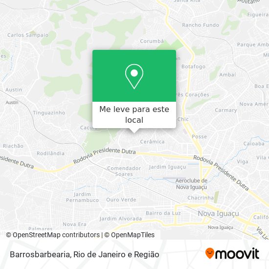 Barrosbarbearia mapa