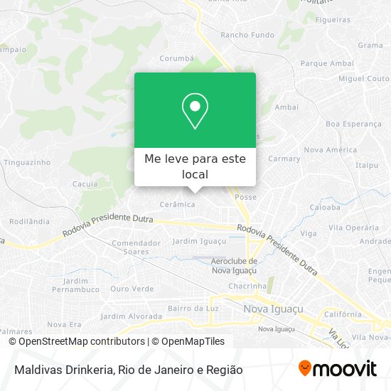 Maldivas Drinkeria mapa