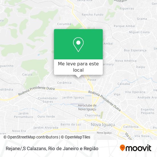 Rejane/,S Calazans mapa