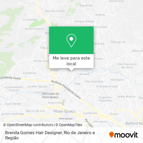 Brenda Gomes Hair Designer mapa