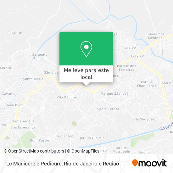 Lc Manicure e Pedicure mapa