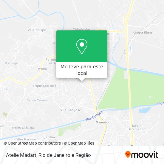 Atelie Madart mapa