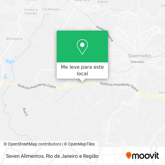 Seven Alimentos mapa