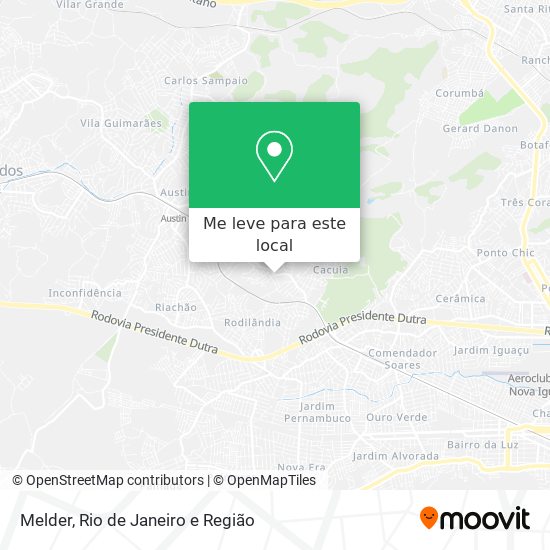 Melder mapa