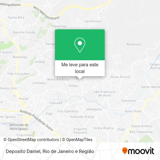 Deposito Daniel mapa
