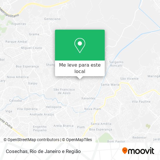 Cosechas mapa