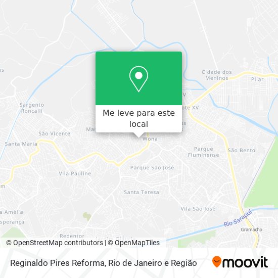 Reginaldo Pires Reforma mapa