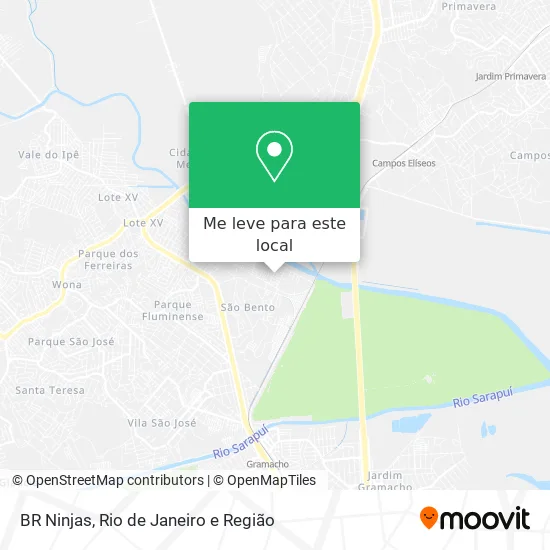 BR Ninjas mapa