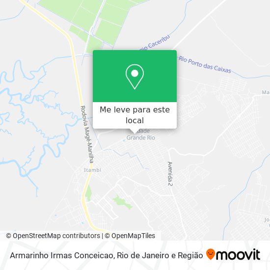 Armarinho Irmas Conceicao mapa