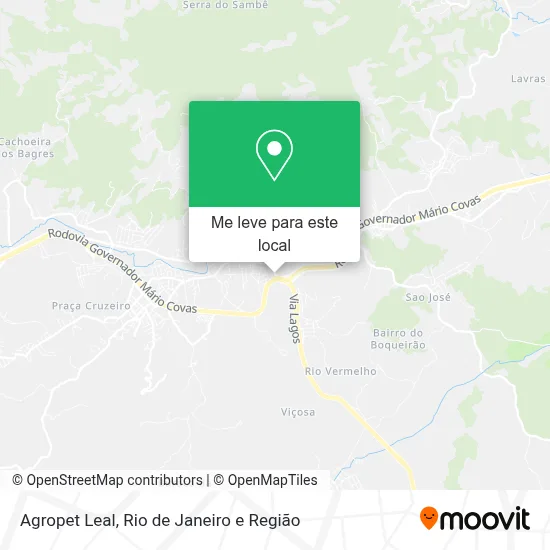Agropet Leal mapa
